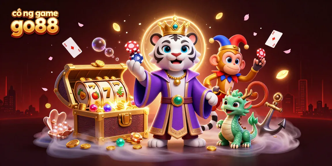 Experience the thrill of cổng game go88 with captivating characters and dynamic casino elements.